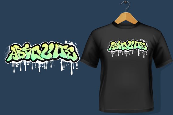 Absolute: A Bold Graffiti Typography for T-Shirt Designs