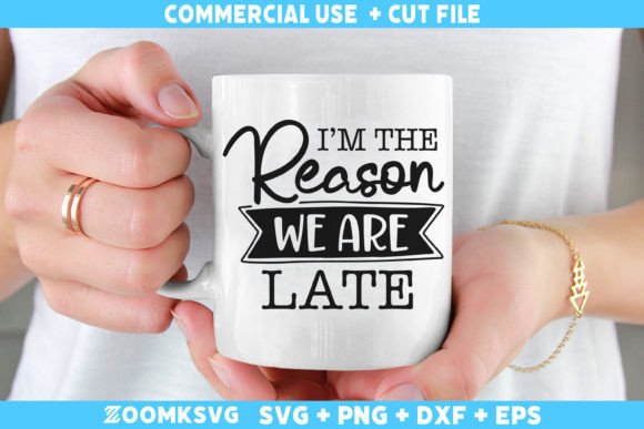 I m the Reason We Are Late SVG: Embroidery Review