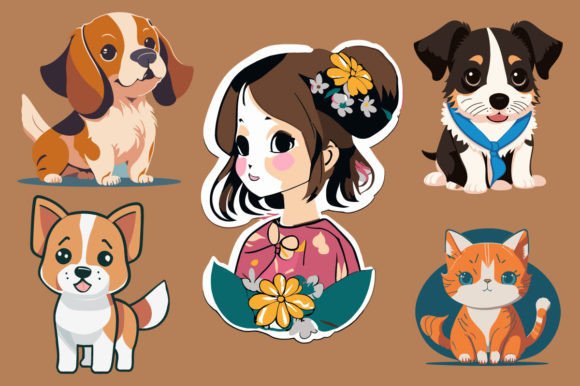 Review: Illustrator a Vector Art of a Cute Dog for Graphics