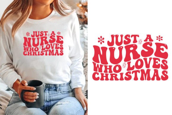 Review: Just a Nurse Who Loves Christmas PNG for Graphics & T-Shirt Designs