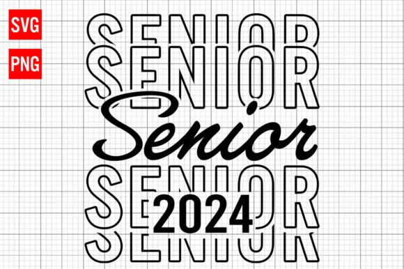 Senior Class of 2024 SVG for Crafts and Graphics