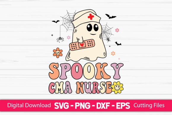 Spooky CMA Nurse: Graphics and Crafts for Editorial Use