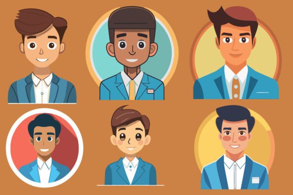 Vector Artwork of a Man: A Versatile Graphics Illustration